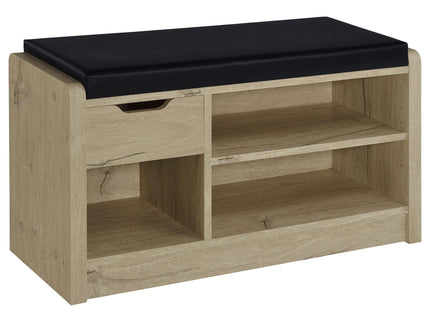 Astor - Open Shelf Storage Bench