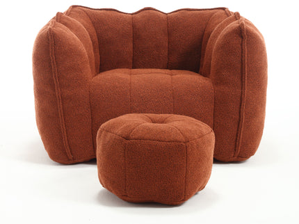 Soft Bean Bag Chair With High Resilient Foam