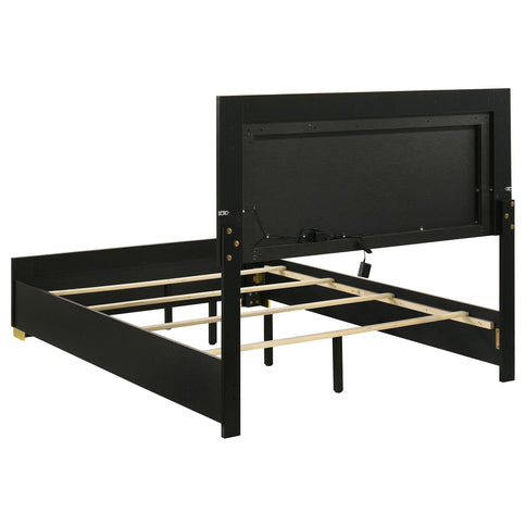 Jeremiah - Bedroom Set With LED Headboard