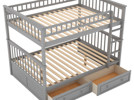 Bunk Bed With Drawers, Convertible Design