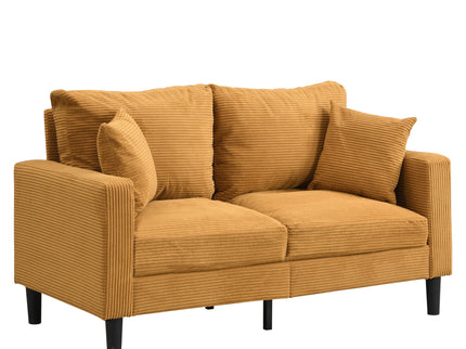 Modern Upholstered Loveseat Sofa, High Resilience