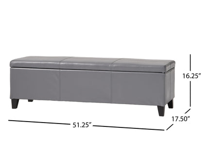 Glouster - Contemporary Storage Ottoman