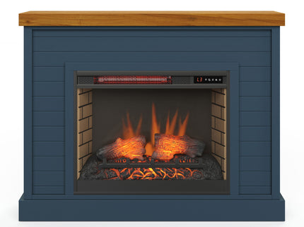 48" Fireplace With Mantel