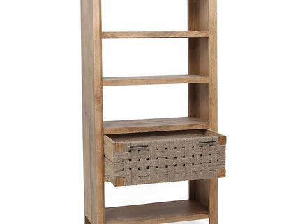 Shelf With Drawer - Beige Brown