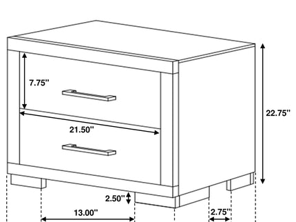 Emory - Bedroom Set With Storage Headboard