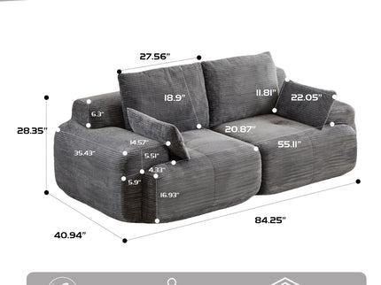 2 Seater Large Sectional Couches For Living Room