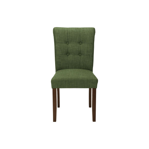 Modern Compact Design Upholstered Dining Chair (Set of 2)