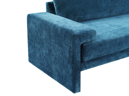 Upholstered 3 Seater Sofa With Wide Armrests