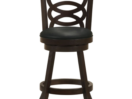 Swivel Counter Stool (Set of 2) - Black