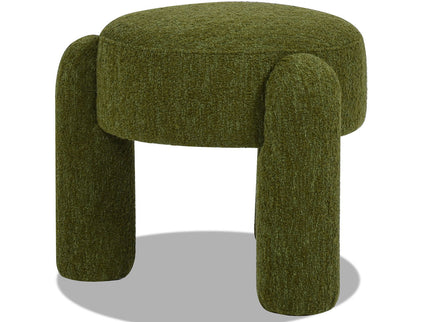 Hugo - Round Fully Upholstered Ottoman