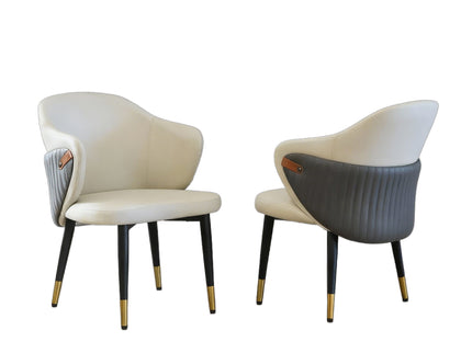 Dining Chairs Ergonomic (Set of 2) - Beige