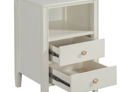 Winston - 2 Drawer Storage Nightstand
