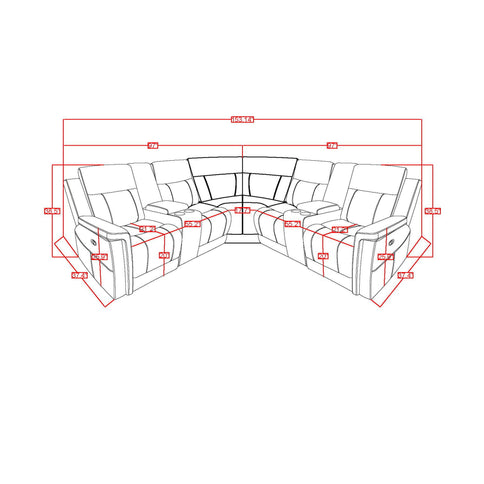 Eco - Sectional - Greige