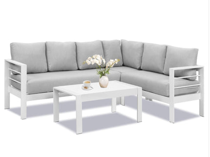 Outdoor Patio Set, All-Weather With Thick Cushions