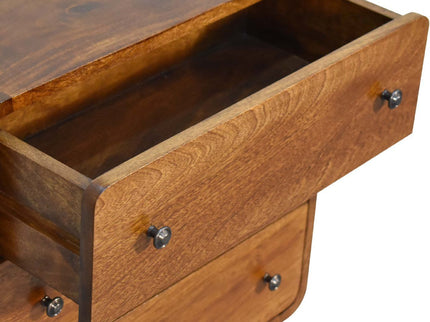 3 Drawer Mini Curved Chest
