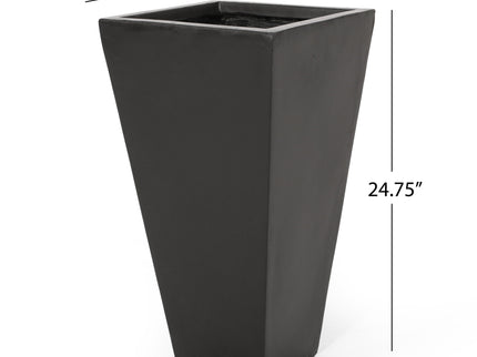 Outdoor Modern Cast Stone Planter