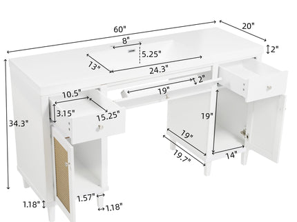 Bathroom Vanity With Sink, Spacious Storage Cabinet