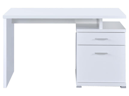 2 Drawer Reversible Office Desk With Modular Design