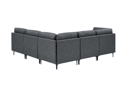 Upholstered Modular Sectional & Tall Legs