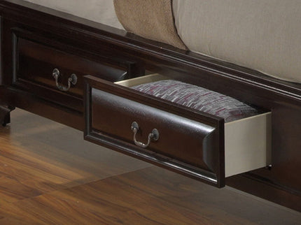 Storage Bed Elegant Transitional