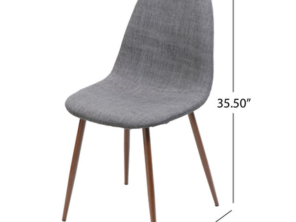 Elegant Dining Chair Set With Fabric