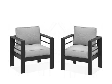 Outdoor Patio Set With All-Weather Thick Cushions