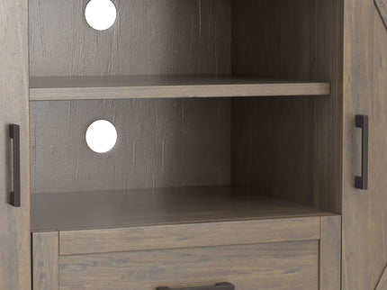 Ela - Medium TV Stand - Smoky Brown