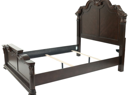 Bed With Carved Details
