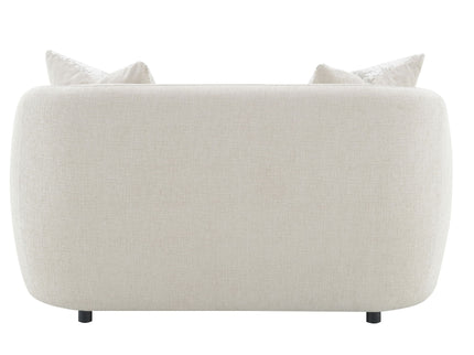 Etienne - Loveseat With 3 Pillows - Beige