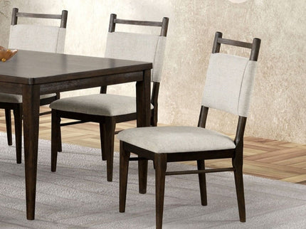 Upholstered Side Chairs (Set of 2) - Dark Walnut