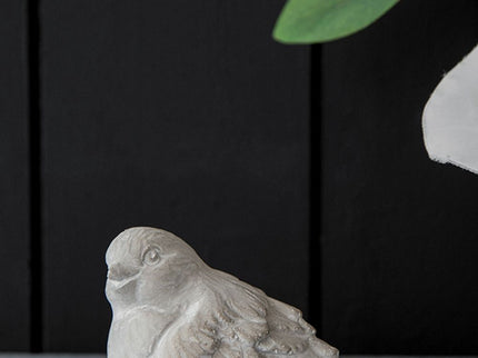 Skye Sparrow Bird Accents (Set of 2) - Antique Gray