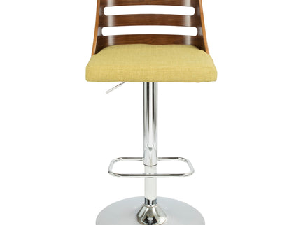 Trevi - Mid Century Modern Adjustable Barstool With Swivel