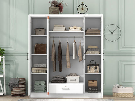 4 Door Wardrobe With 1 Drawer