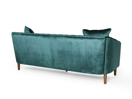 Contemporary 3 Seater Sofa With Accents