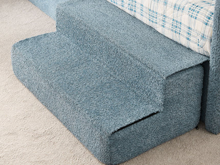 Safe Kids Bed With Guardrails And Storage