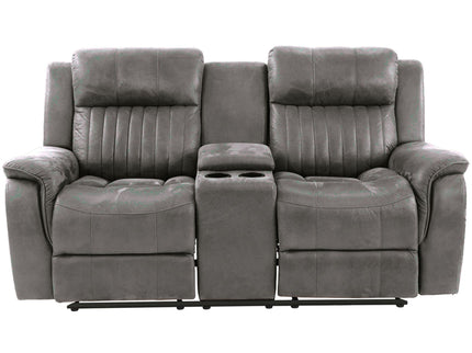Contemporary Living Room Set, Horizontal And Vertical Tufting