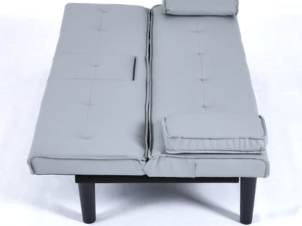 Sofa Bed With Foldable Design And Cup Holder