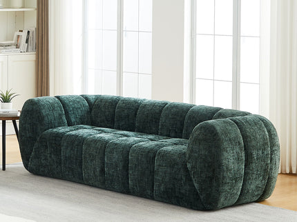 Modern Sofa With Piano Key Backrest