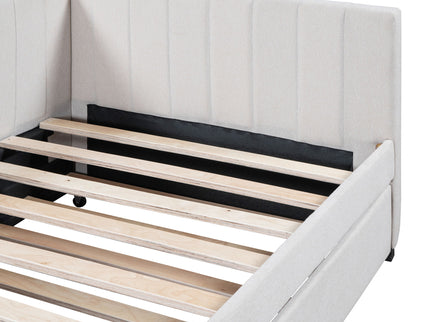 Upholstered Daybed, Sofa Bed Frame, No Box Spring Needed
