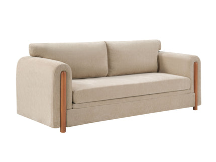 Modern 3 Seater Upholstered Couch Sofa For Living Room