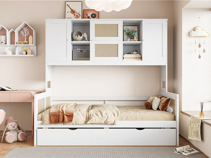 Daybed And All In One Cabinet And Shelf