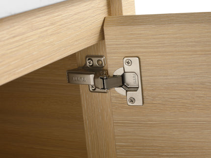 Mounted Bathroom Vanity With Art Sink & 2 Soft Close Doors