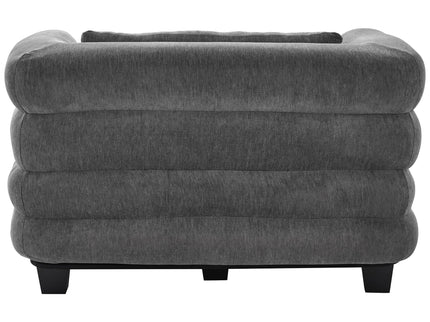 Oversized Chaise Lounge Sofa Bed With Deep Seat And Layered Armrests