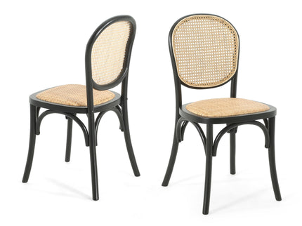 Vintage Style Dining Chairs (Set of 2)