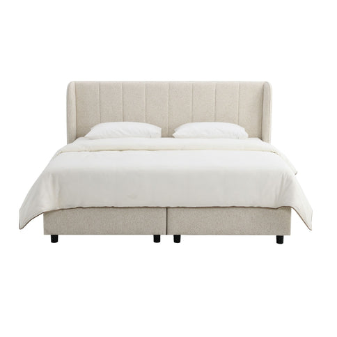 Adonia - Eastern King Storage Bed With Mattress Included - Beige
