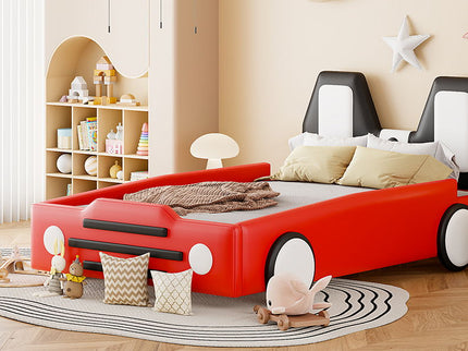 High Quality Race Car Shaped Platform Bed & Wheels