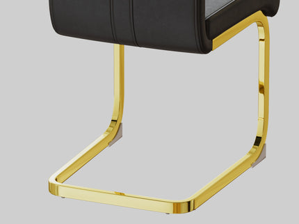 Side Dining Room Chair, Padded Seat High Back