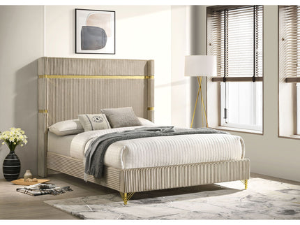 Malcolm - Wingback Bed