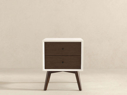 Caroline - Mid-Century Modern Style Night Stand 2 Drawer