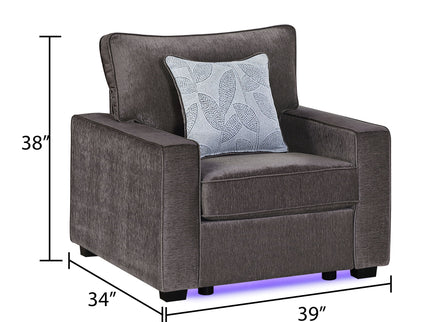 Rita - Living Room Set With LED